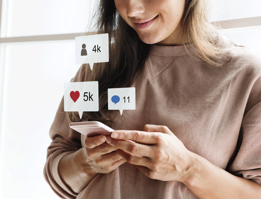 Marketing para otoño, redes sociales