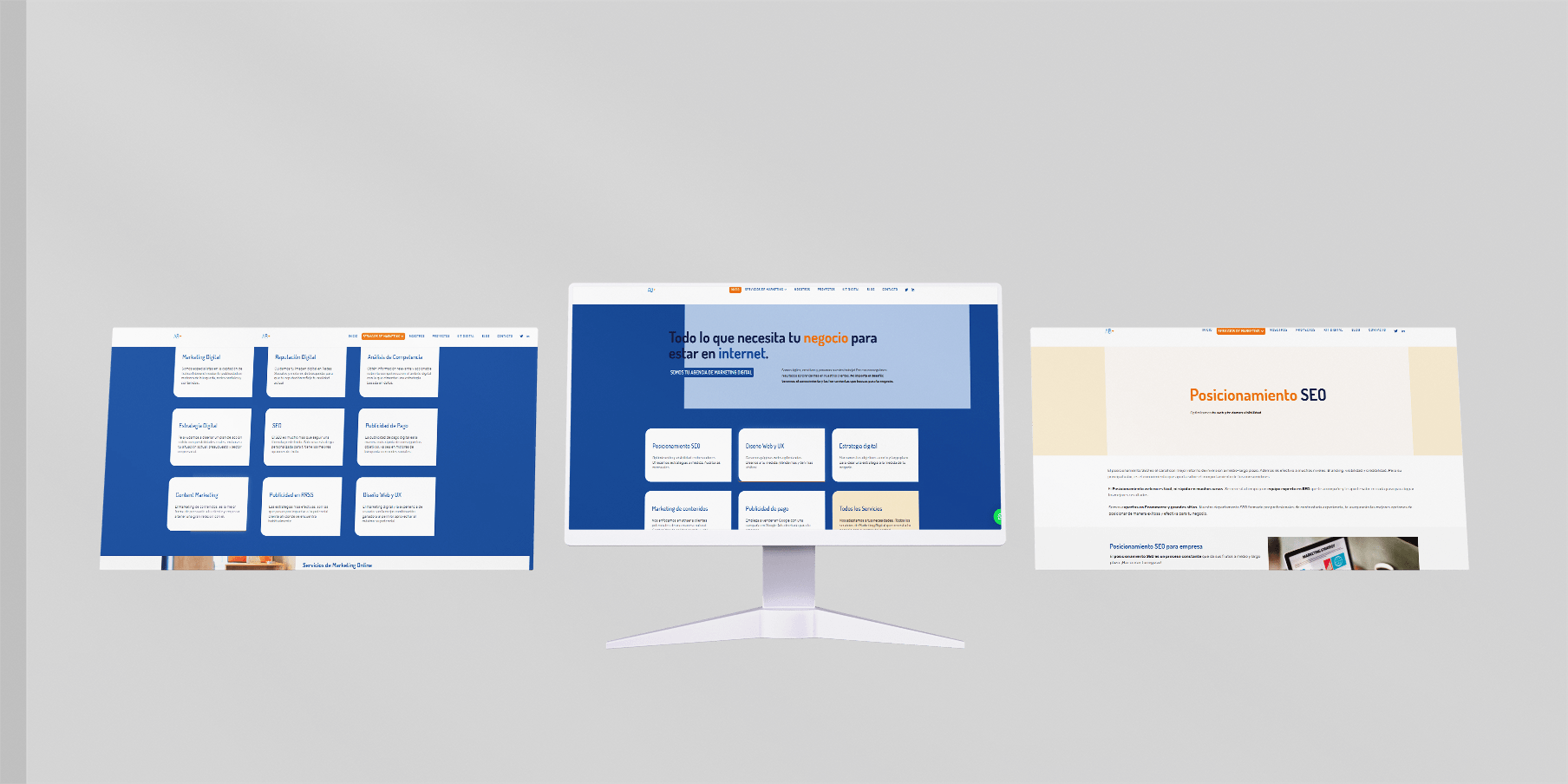 Nueva web de Ab+ Mockup